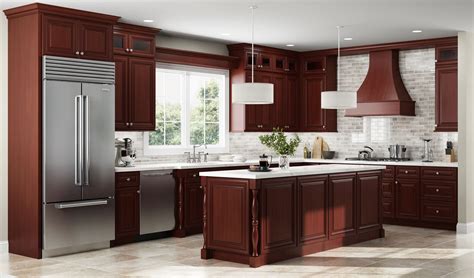 stainless steel appliances with cherry cabinets|new cherry cabinets.